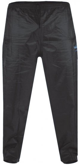 D555 Elba "Packaway" Rain Pants Black - Odzież sportowa - Odzież sportowa 2XL-10XL