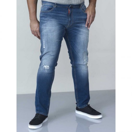 D555 Asher 1959 Stretch Jeans with rips - Dżinsy & spodnie - Dżinsy i Spodnie - W40-W70
