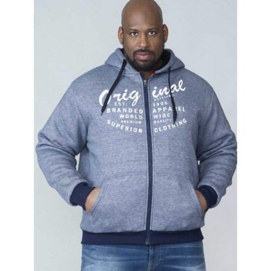 D555 Murdoch Sherpa Lined Hoodie - Bluzy & bluzy z kapturem - Bluzy & Bluzy z kapturem 2XL-12XL