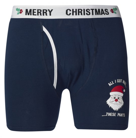 D555 Claus Christmas Boxers 2-pack - Bielizna & stroje kąpielowe - Bielizna & Stroje kąpielowe 2XL-8XL