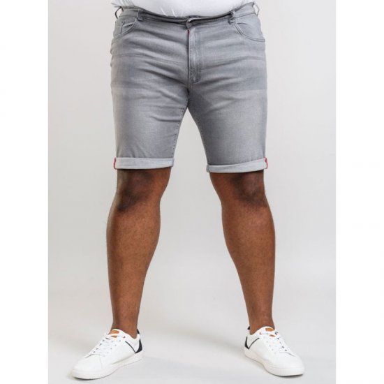 D555 Griffin Denim Shorts Grey - Szorty - Szorty W40-W60