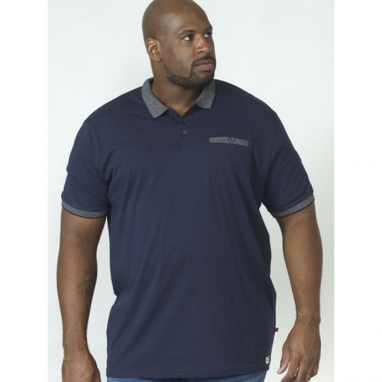 D555 Walker Polo Navy - Koszulki polo - Koszulki Polo 2XL-8XL