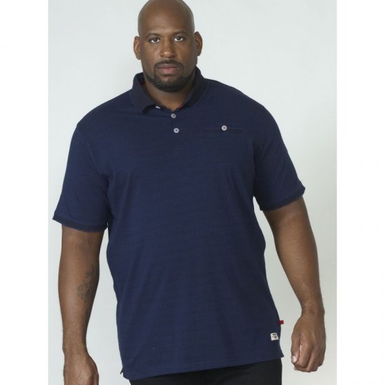 D555 Jerell Polo Navy - Koszulki polo - Koszulki Polo 2XL-8XL