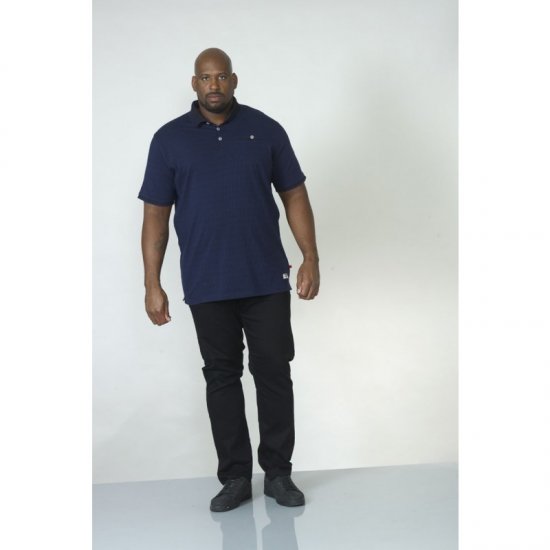 D555 Jerell Polo Navy - Koszulki polo - Koszulki Polo 2XL-8XL