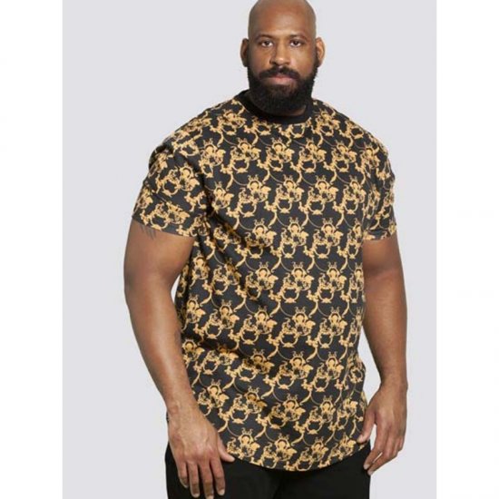 D555 Dave Couture T-shirt Black - Koszulki - T-shirty meskie Duże Rozmiary - 2XL-14XL