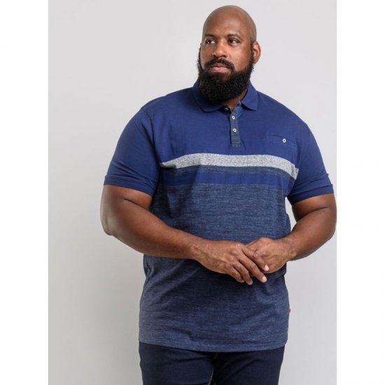 D555 Lawson Polo Navy - Koszulki polo - Koszulki Polo 2XL-8XL
