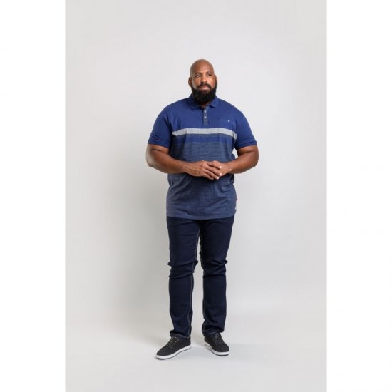 D555 Lawson Polo Navy - Koszulki polo - Koszulki Polo 2XL-8XL