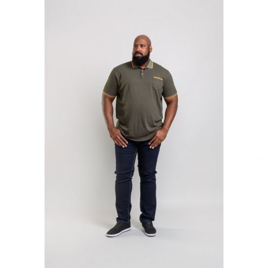 D555 Marshall Polo Khaki - Koszulki polo - Koszulki Polo 2XL-8XL