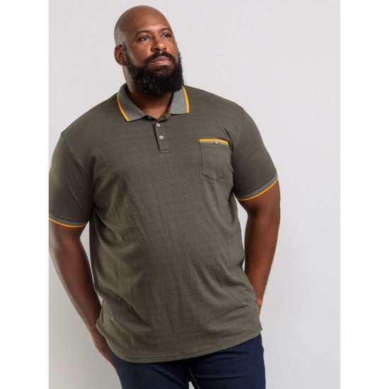 D555 Marshall Polo Khaki - Koszulki polo - Koszulki Polo 2XL-8XL