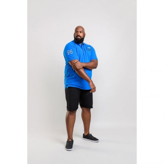D555 Parker Polo Blue - Koszulki polo - Koszulki Polo 2XL-8XL