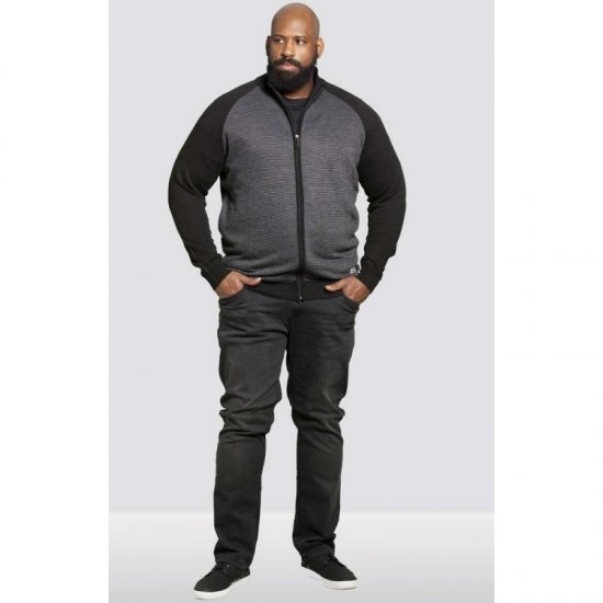 D555 Tanner Sweater Black - Bluzy & bluzy z kapturem - Bluzy & Bluzy z kapturem 2XL-12XL