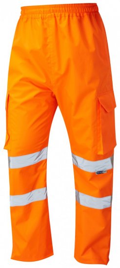 Leo Appledore Cargo Rain pants Hi-Vis Orange - Odzież robocza - Odzież robocza 3XL-6XL