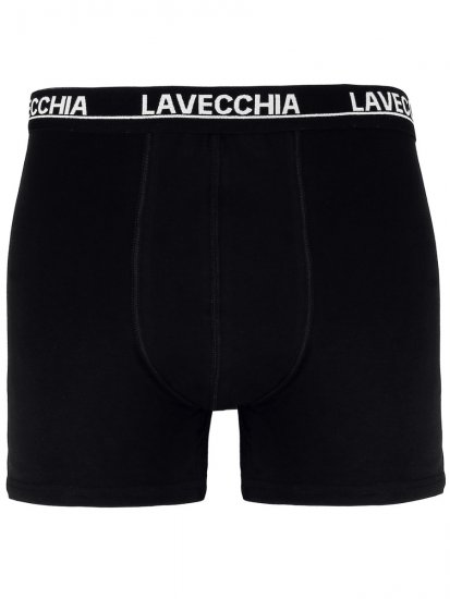 Lavecchia 1020 Boxershorts 3-pack Black/Charcoal/White - Bielizna & stroje kąpielowe - Bielizna & Stroje kąpielowe 2XL-8XL