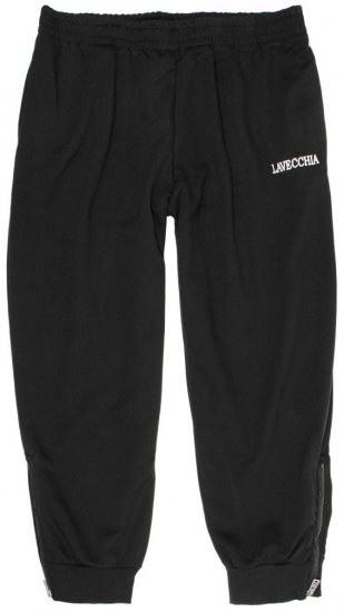 Lavecchia 2018 Sweatpants with Zippered Cuff Black - Dresy & spodenki dresowe - Dresy & Spodnie Dresowe 2XL-12XL