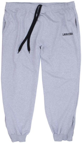 Lavecchia 2018 Sweatpants with Zippered Cuff Grey - Dresy & spodenki dresowe - Dresy & Spodnie Dresowe 2XL-12XL
