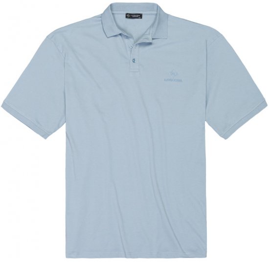 Lavecchia 1000 Pique Polo Light Blue - Koszulki polo - Koszulki Polo 2XL-8XL