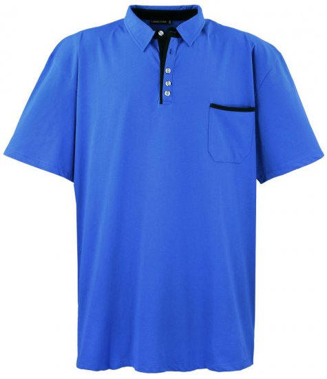 Lavecchia 1701 Jersey Poloshirt Royal Blue - Koszulki polo - Koszulki Polo 2XL-8XL