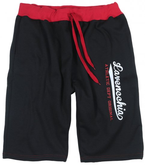 Lavecchia 2017 Sweatshorts Black/Red - Dresy & spodenki dresowe - Dresy & Spodnie Dresowe 2XL-12XL