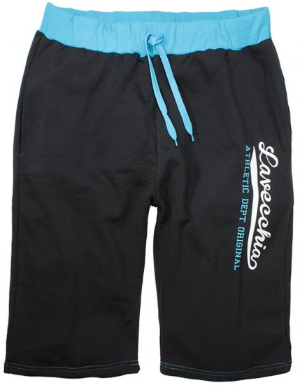 Lavecchia 2017 Sweatshorts Black/Turquoise - Dresy & spodenki dresowe - Dresy & Spodnie Dresowe 2XL-12XL