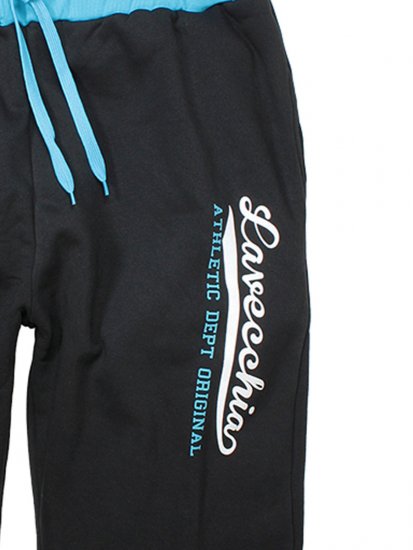 Lavecchia 2017 Sweatshorts Black/Turquoise - Dresy & spodenki dresowe - Dresy & Spodnie Dresowe 2XL-12XL