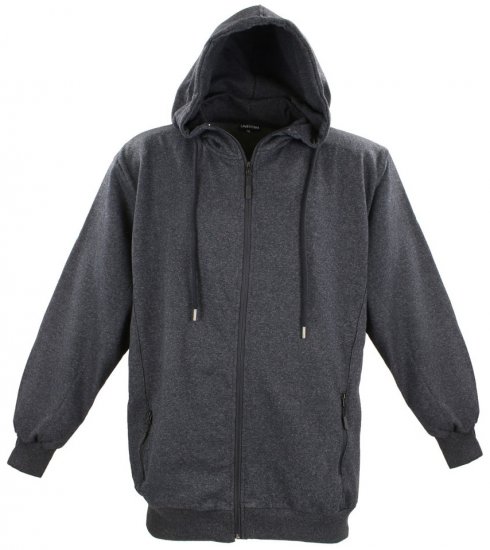 Lavecchia 600 Tracksuit Charcoal - Dresy - Dresy męskie duże rozmiary