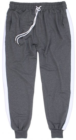 Lavecchia 611 Tracksuit Charcoal - Dresy - Dresy męskie duże rozmiary