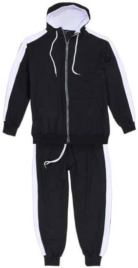 Lavecchia 611 Tracksuit Black - Dresy - Dresy męskie duże rozmiary