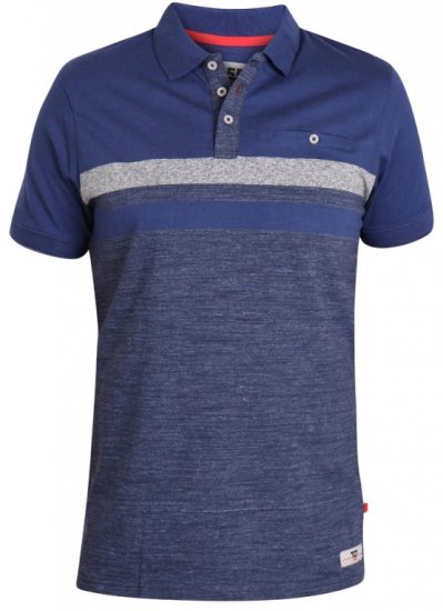 D555 Lawson Polo Navy - Koszulki polo - Koszulki Polo 2XL-8XL
