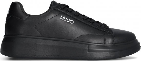 Liu Jo Big 01 Leather Sneakers Black/Black - Buty męskie 40-52 - 