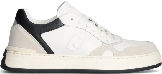Liu Jo Boy 01 Leather/Suede Sneakers White/Black - Buty męskie 40-52 - 