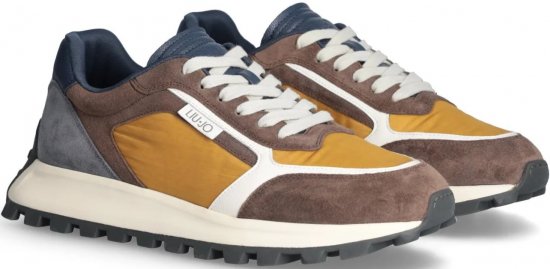 Liu Jo Running 02 Sneakers Brown/Blue/Tan - Buty męskie 40-52 - 