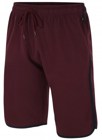 Kam Jeans 3312 Jersey Gym Shorts Burgundy - Dresy & spodenki dresowe - Dresy & Spodnie Dresowe 2XL-12XL