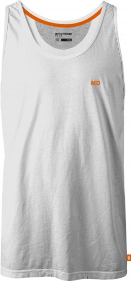 Motley Denim Madrid Tank top White - Koszulki - T-shirty meskie Duże Rozmiary - 2XL-14XL