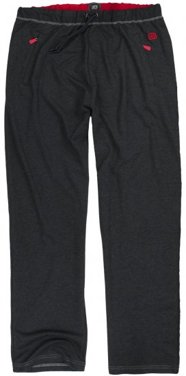 Adamo Markus Sweatpants with draw-cord Charcoal - Dresy & spodenki dresowe - Dresy & Spodnie Dresowe 2XL-12XL