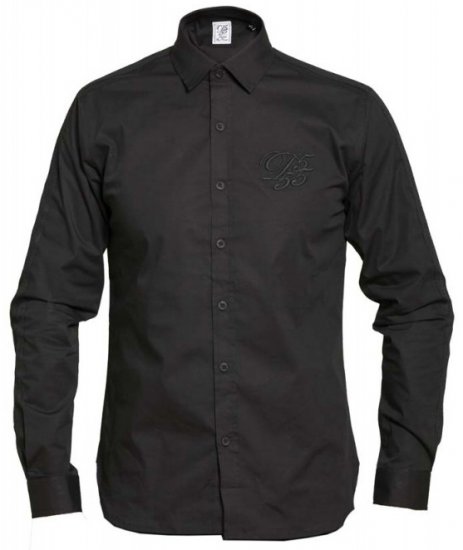D555 Michael Couture Stretch Shirt Black - Koszule - Koszule 2XL-10XL
