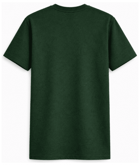 Motley Denim Milan T-shirt Zieleń wyścigowa - Koszulki - T-shirty meskie Duże Rozmiary - 2XL-14XL