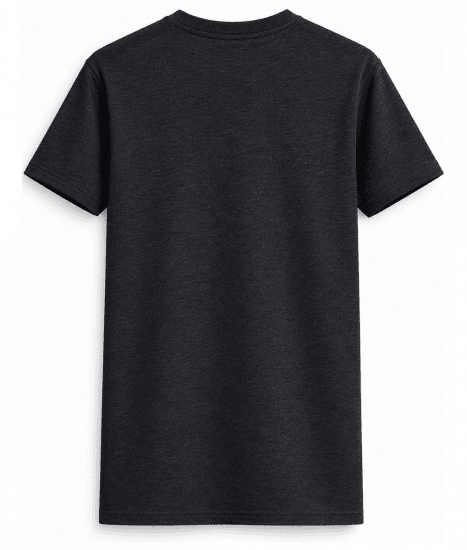 Motley Denim Milan T-shirt Antracytowy - Koszulki - T-shirty meskie Duże Rozmiary - 2XL-14XL