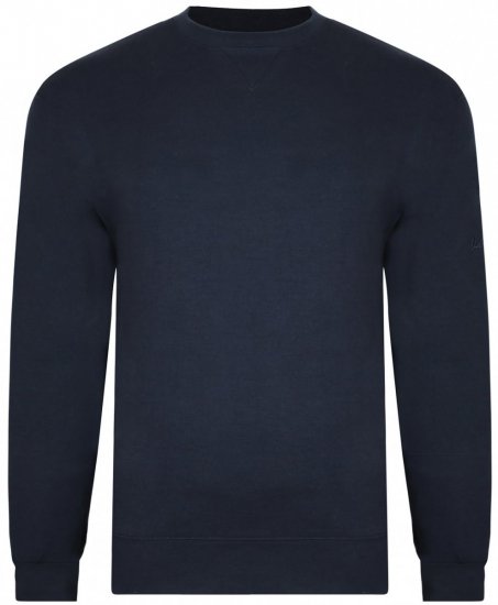 Kam Jeans 502 Bluza Granatowa TALL - ODZIEŻ MĘSKA MT-6XLT - WYSOKIE-rozmiary