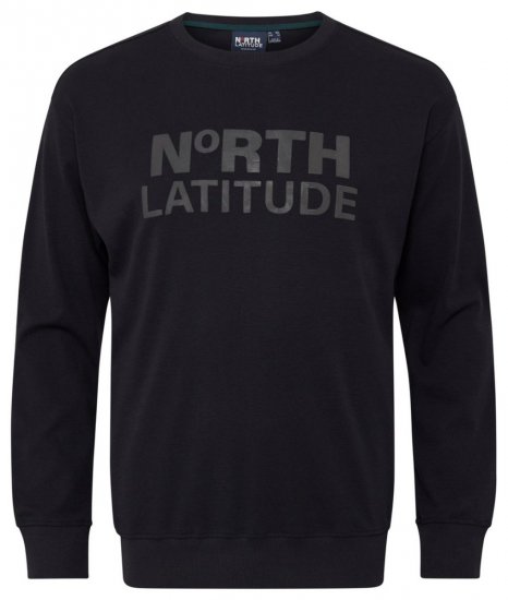 North Latitude 53123 Bluza z logo Czarna - Bluzy & bluzy z kapturem - Bluzy & Bluzy z kapturem 2XL-12XL