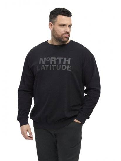 North Latitude 53123 Bluza z logo Czarna - Bluzy & bluzy z kapturem - Bluzy & Bluzy z kapturem 2XL-12XL