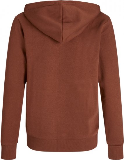 Jack & Jones CALEB Hoodie Red - Bluzy & bluzy z kapturem - Bluzy & Bluzy z kapturem 2XL-12XL