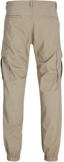 Jack & Jones Jonnie Cuffed Cargo Pants Beige - Dżinsy & spodnie - Dżinsy i Spodnie - W40-W70