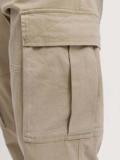 Jack & Jones Jonnie Cuffed Cargo Pants Beige - Dżinsy & spodnie - Dżinsy i Spodnie - W40-W70