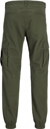 Jack & Jones Jonnie Cuffed Cargo Pants Green - Dżinsy & spodnie - Dżinsy i Spodnie - W40-W70
