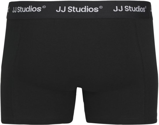 Jack & Jones Soho Solid Trunks 3-Pack Black - Bielizna & stroje kąpielowe - Bielizna & Stroje kąpielowe 2XL-8XL