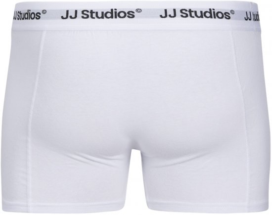 Jack & Jones Soho Solid Trunks 3-pack White/Grey/Black - Bielizna & stroje kąpielowe - Bielizna & Stroje kąpielowe 2XL-8XL