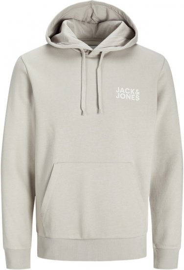 Jack & Jones ECORP Hoodie Grey - Bluzy & bluzy z kapturem - Bluzy & Bluzy z kapturem 2XL-12XL