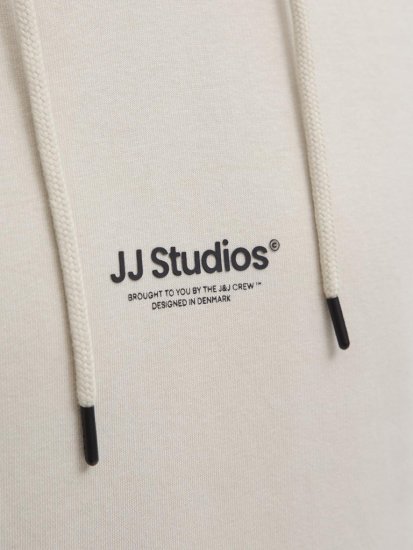 Jack & Jones Soho Hoodie Grey - Bluzy & bluzy z kapturem - Bluzy & Bluzy z kapturem 2XL-12XL