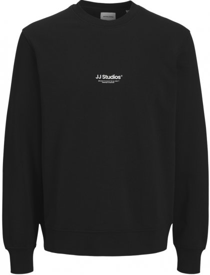 Jack & Jones Soho Sweatshirt Black - Bluzy & bluzy z kapturem - Bluzy & Bluzy z kapturem 2XL-12XL