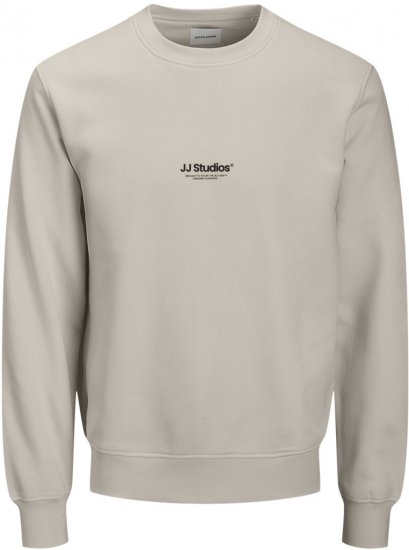 Jack & Jones Soho Sweatshirt Grey - Bluzy & bluzy z kapturem - Bluzy & Bluzy z kapturem 2XL-12XL